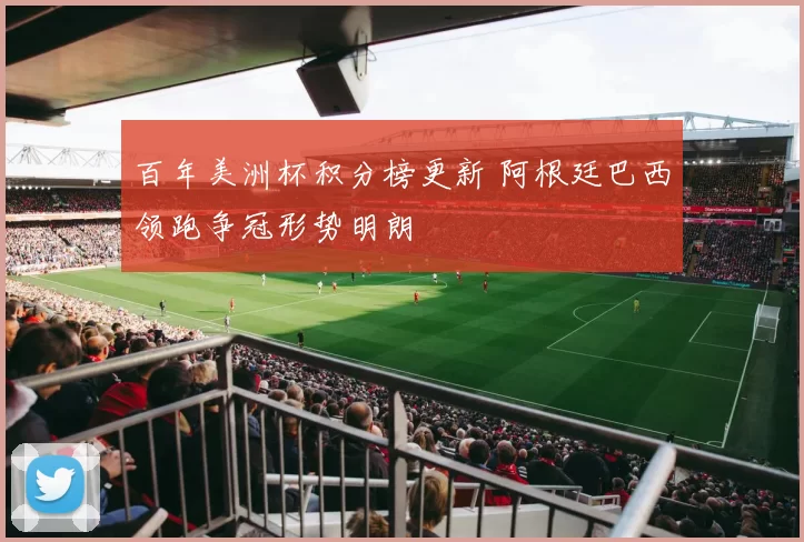 百年美洲杯积分榜更新 阿根廷巴西领跑争冠形势明朗